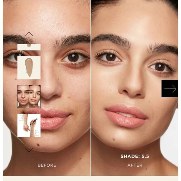 BNIB~HOURGLASS Ambient Soft Glow Foundation in 5.5 Light/Warm~$58 Value - Picture 4 of 5